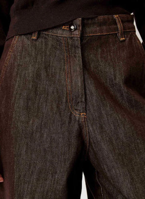 Sessùn - Carles Jeans de Algodón Orgánico | Chocolate