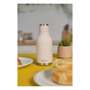 Asobu - Botella de acero inoxidable Rabbit | Rosa claro