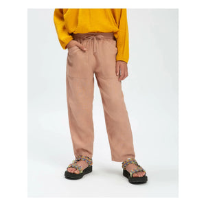 Matona - Keten pantolon | Toz Pembe