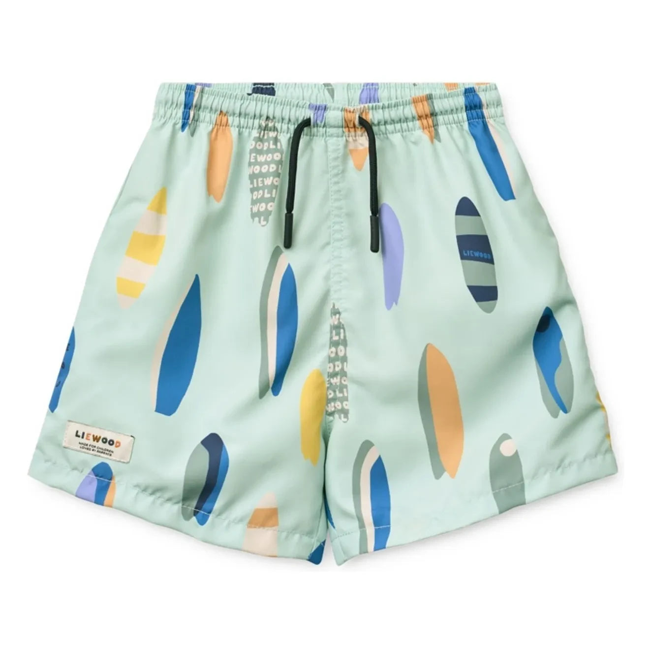 Liewood - Bañador corto Duke Surf de fibra reciclada | Turquesa