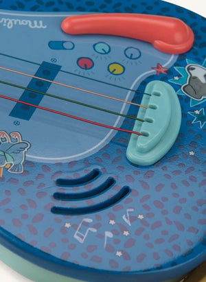 Moulin Roty - Guitarra Eléctrica - Puce & Pilou | Azul