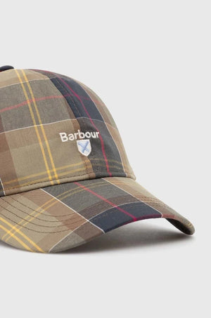 Gorra de Visera de Algodón Barbour Tartan Sports