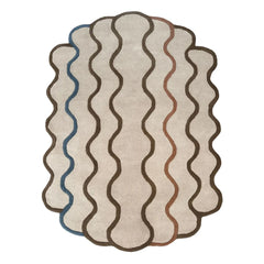 Edito - Alfombra de lana Shell | Beige