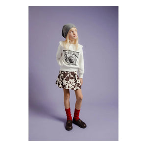 La nueva sociedad - Sudadera Beyaz Row Peter Pan Yaka