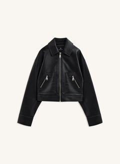 Anine Bing - Chaqueta de Cuero Assan | Negro