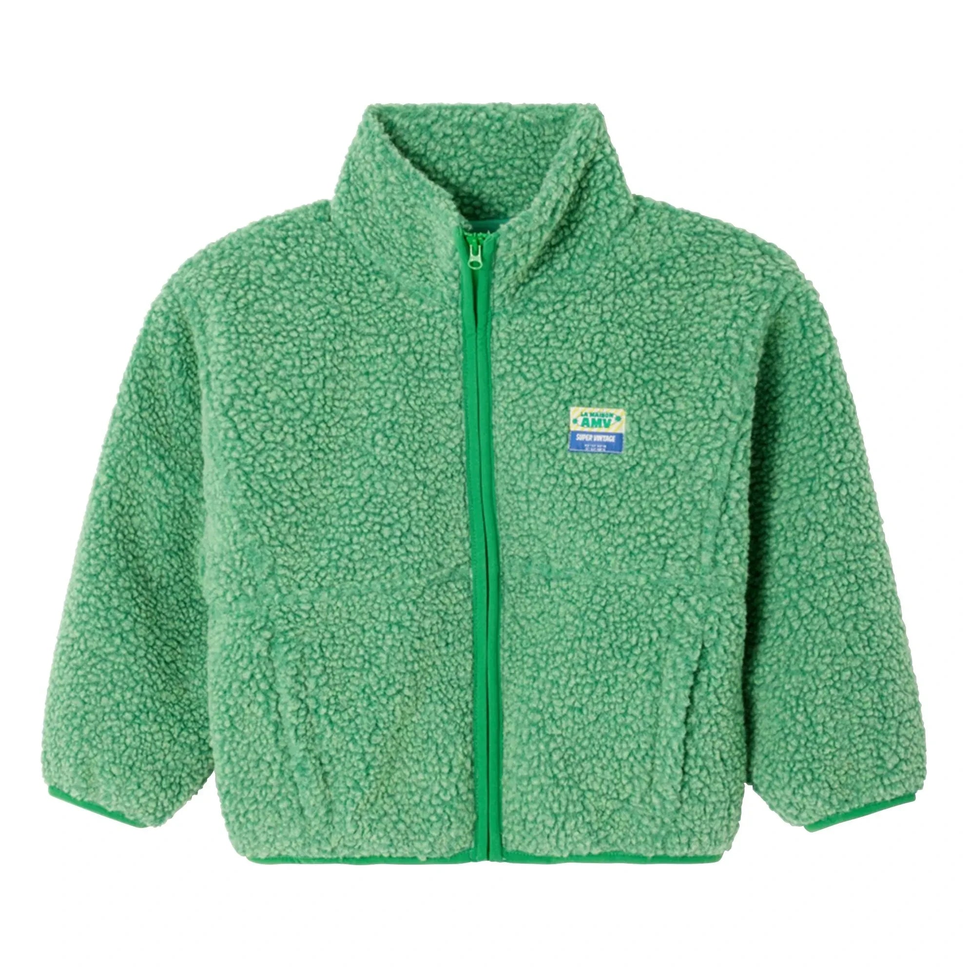 American Vintage - Chaqueta de sherpa de fibra reciclada Hoktown | Verde