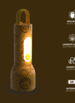 MOB - Linterna Glowy - MOB x Smiley World | Amarillo