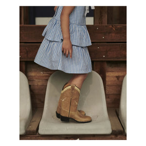 Copenhagen Colors - Botas Cowboy Dove Suede - Copenhagen Colors X Bootstock | Beige
