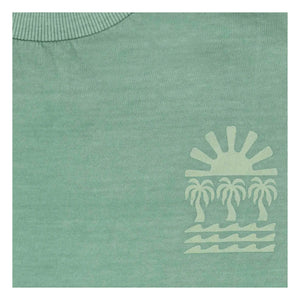 Tumble N'Dry - Camiseta de algodón orgánico Comfrey | Verde