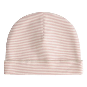 Gray Label - Organik pamuklu çizgili bere | Pembe