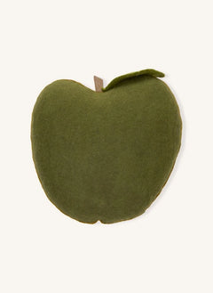 Muskhane - Cojín de manzana de fieltro | Verde musgo