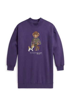 Vestido de jersey de algodón Polo Ralph Lauren