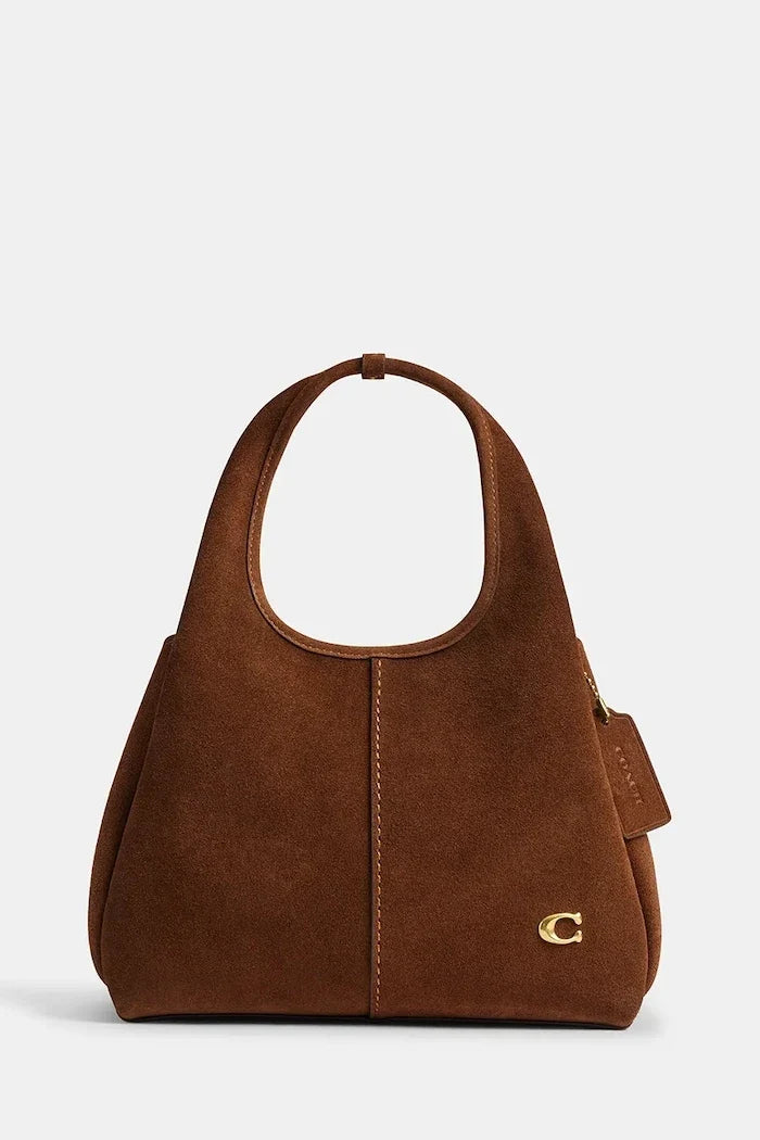 Bolso bandolera de ante para mujer Coach Suade Lana Shoulder Bag 23