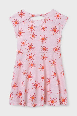 Vestido infantil de algodón Mayoral