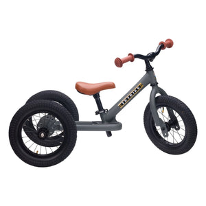 Trybike - Bicicleta de equilibrio - Triciclo | Gris carbón