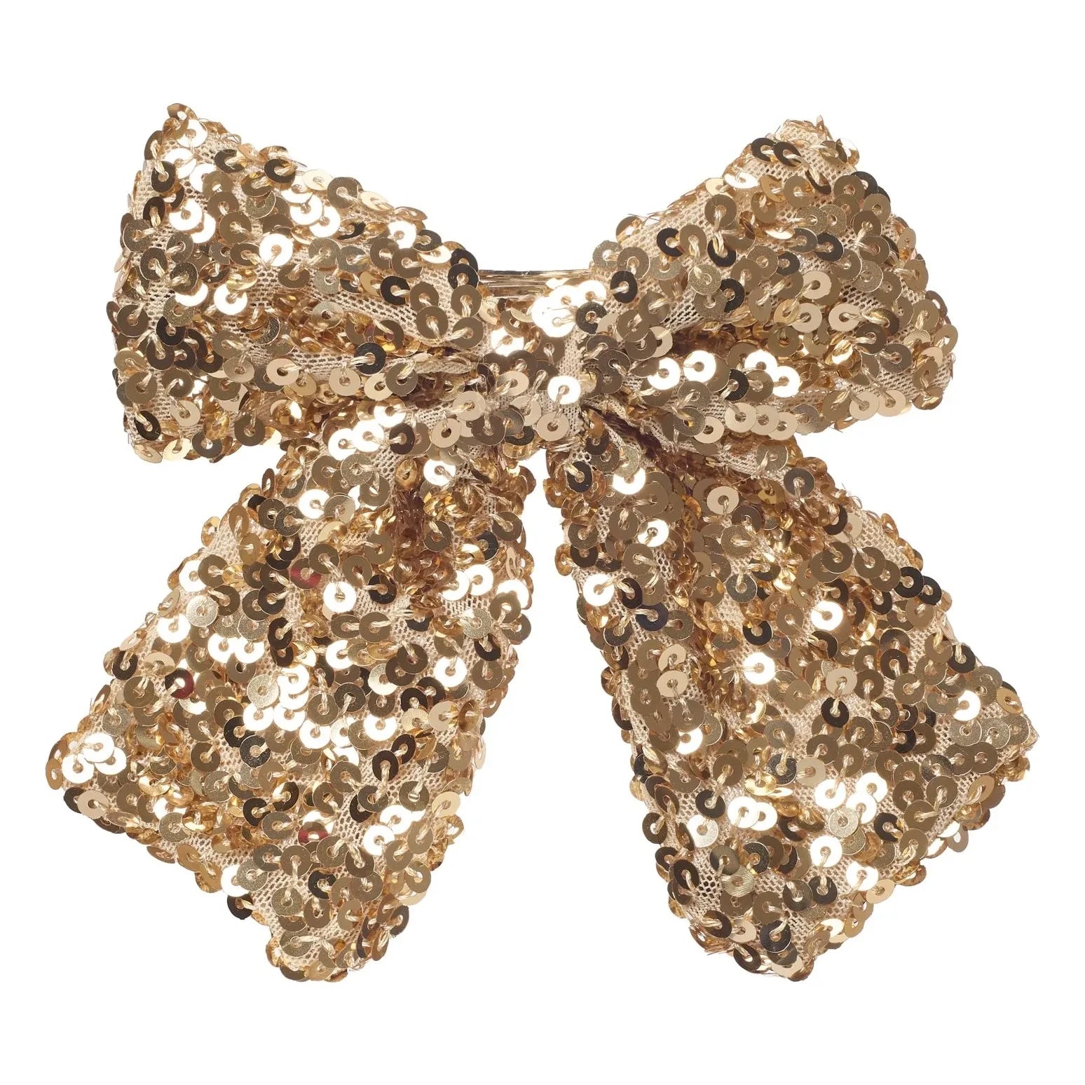 Rockahula Kids - Pasador con lazo de lentejuelas | Oro
