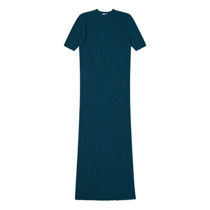 FUB - Vestido de torsión alta | Azul