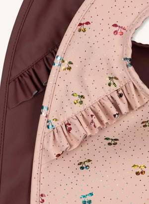 Konges Sløjd - Cherry Glitter Önlükler - 2'li Set | Pembe
