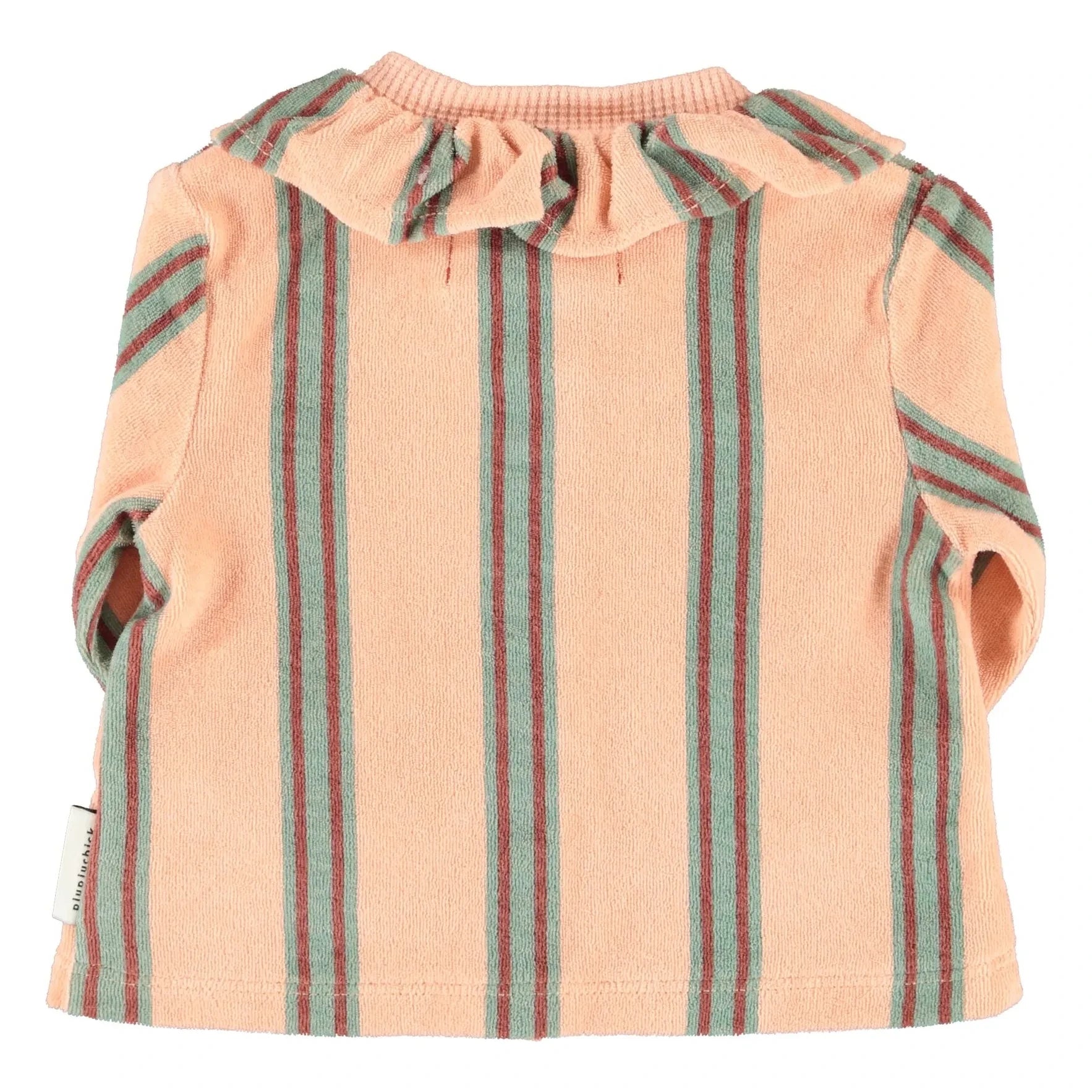 Piupiuchick - Blusa de Algodón Orgánico a Rayas | Rosa