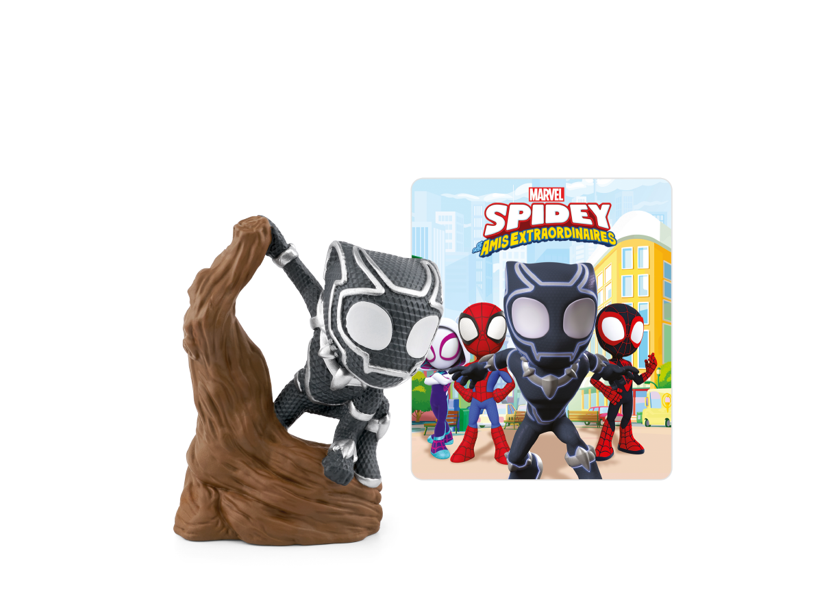 Tonies - Pantera Negra en Francés - Marvel Spidey y sus increíbles amigos