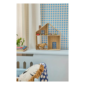 Arroz - Estante de pared azul
