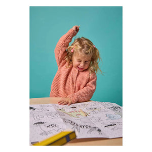 Omy - Mini set de colorear animales
