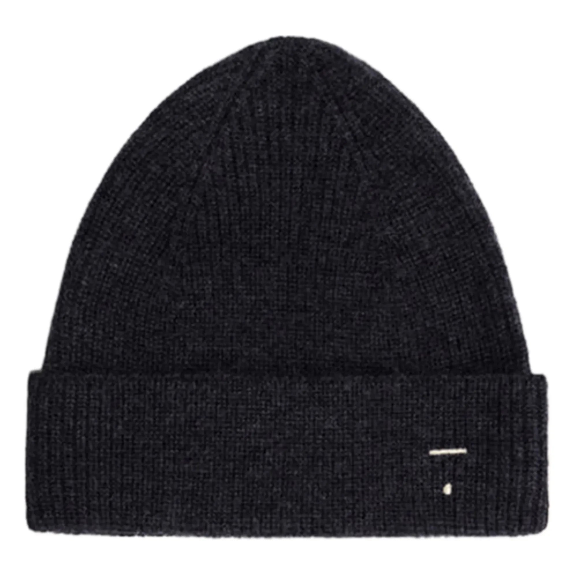 Gray Label - Gorro de lana merino para bebé | Negro