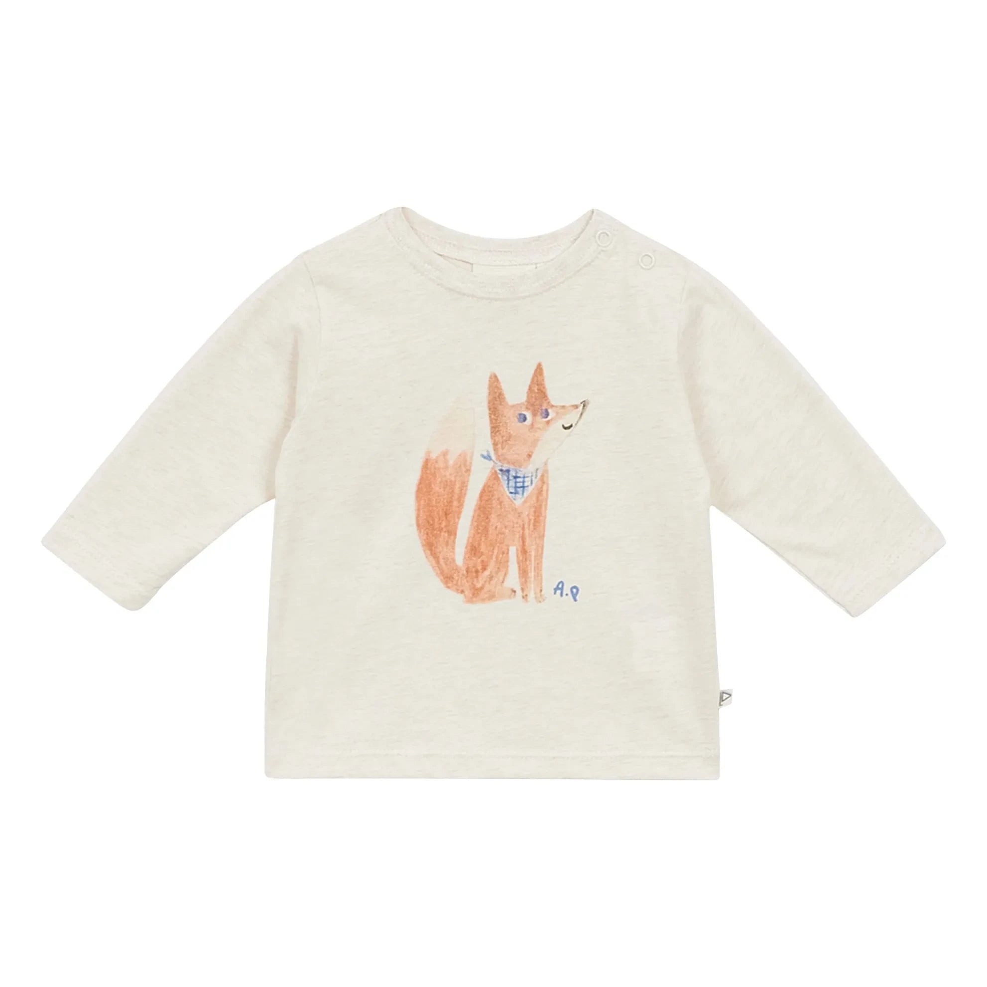 Arsène et Les Pipelettes - Camiseta de algodón orgánico Guybert | Beige arena