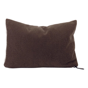 Maison de Vacances - Almohada Bouclette Teddy Vice Versa | Marrón escarchado