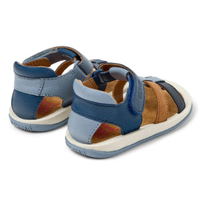 Camper - Sandalias de bebé Bicho con bloques de color | Azul