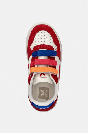 Zapatillas deportivas de piel Veja Small V-10 para niños