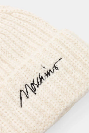 Gorro beanie de lana Moschino para mujer