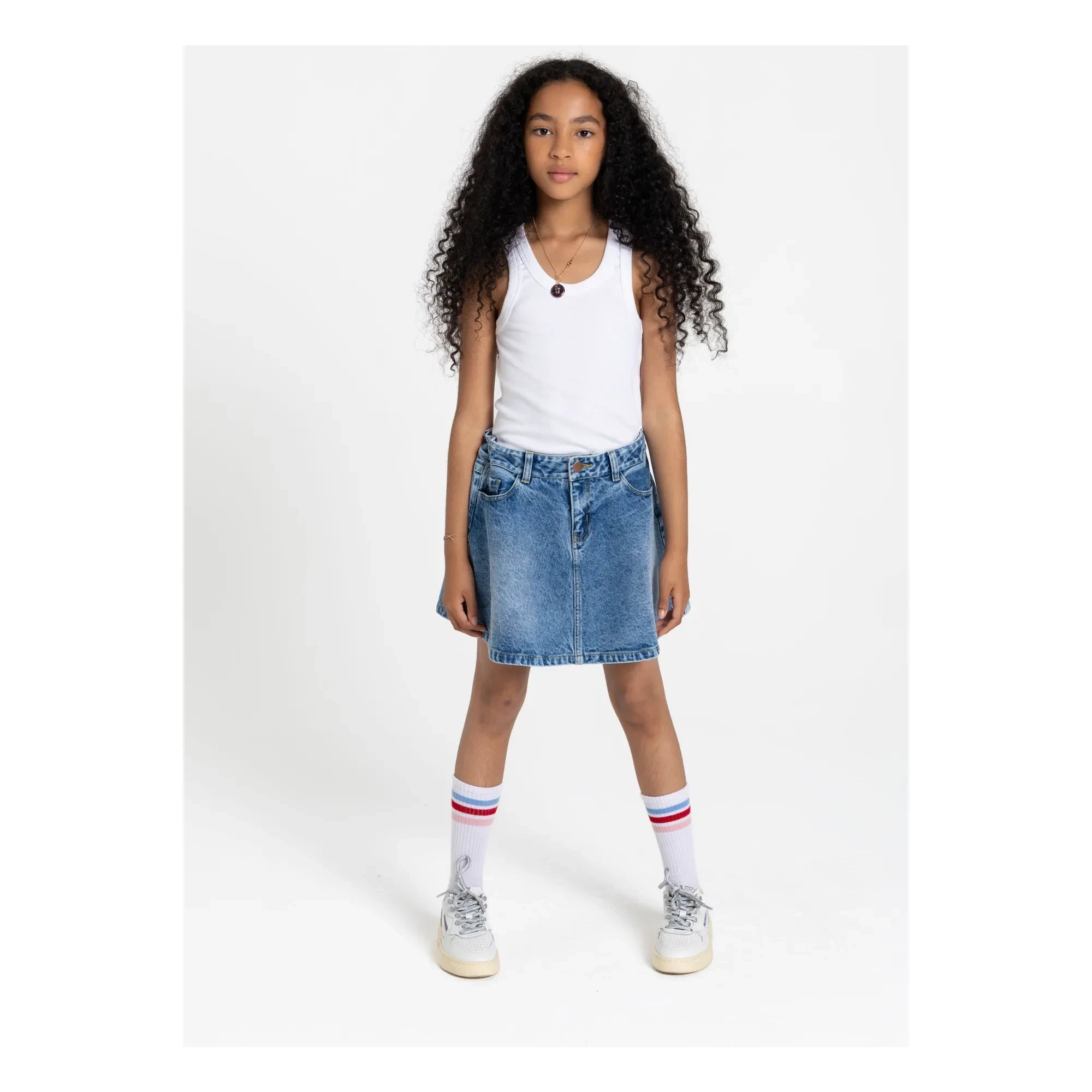 Finger in the nose - Falda Denim Joplin | Azul