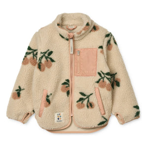 Liewood - Chaqueta polar de pesca Nolan de fibra reciclada | Crema