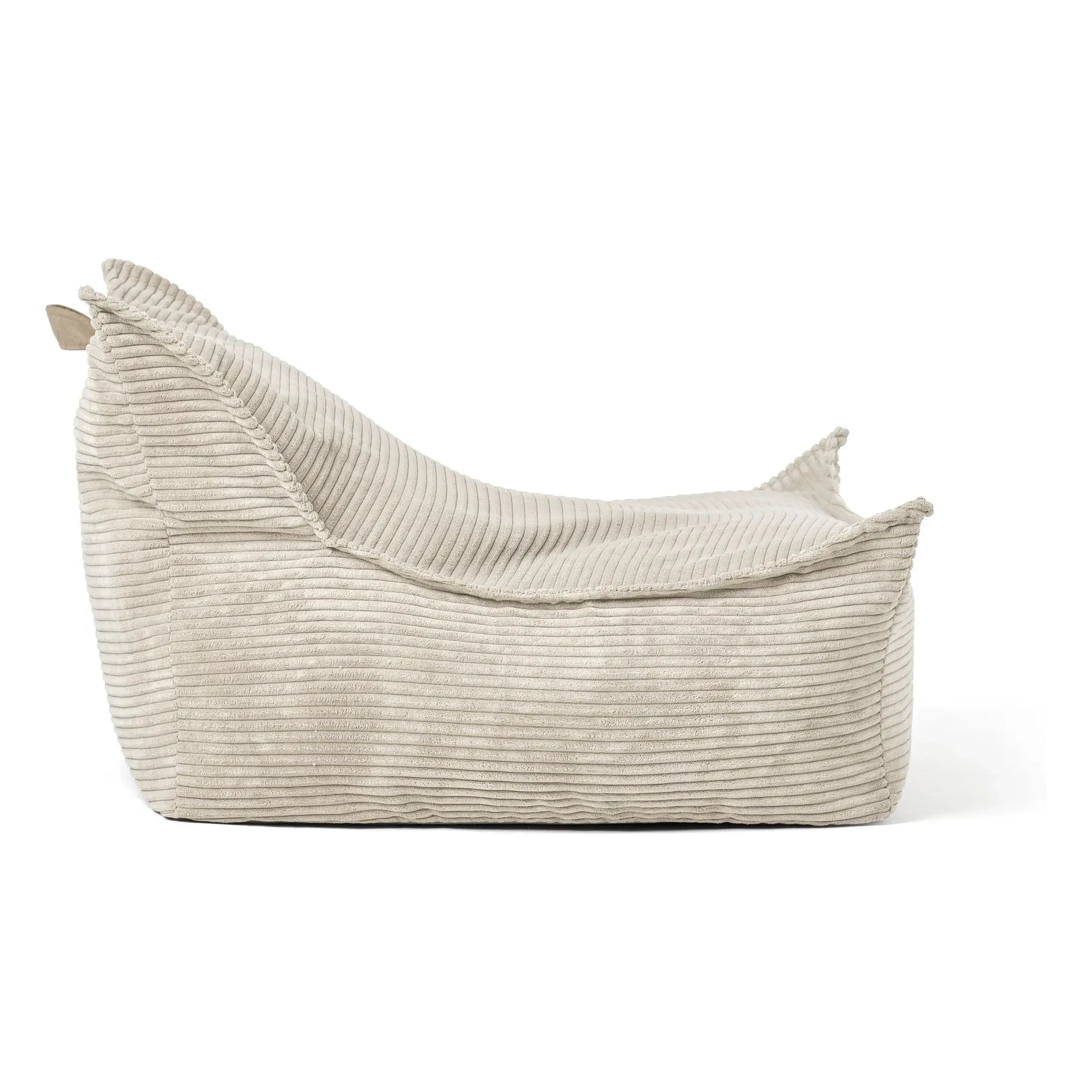 Kid's Concept - Puf de terciopelo | Beige