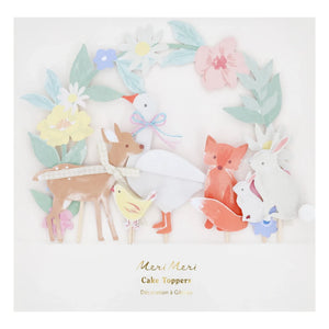 Meri Meri - Adornos para tarta Little Garden