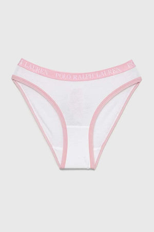 Polo Ralph Lauren Braguita de bikini para niña (paquete de 3)