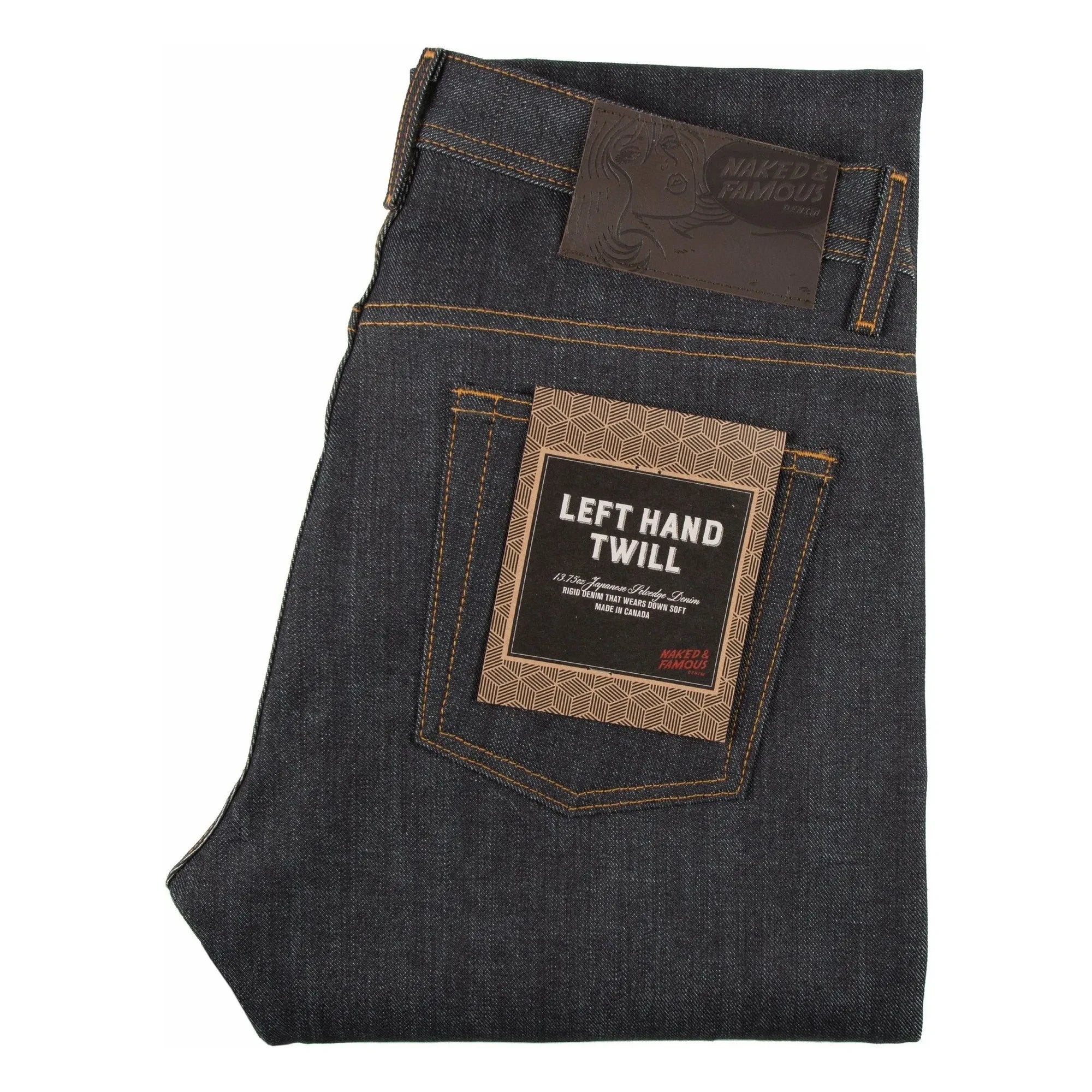 Naked & Famous - Jean Weird Guy Left Hand Twill Selvedge | Índigo