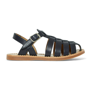Pom d'Api - Sandalias de playa Dad Stitch | Azul marino