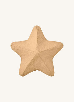 Broste Copenhagen - Estrella de árbol de Navidad de masa de papel | Marrón
