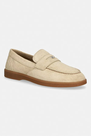 Mocasines Michael Kors de ante para hombre Wesley sin cordones