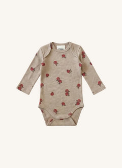 Studio Bohème - Body de Algodón Orgánico Woody Grenades | Beige