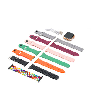 iPixi - Juego de reloj inteligente Luxe Lady de 5 correas
