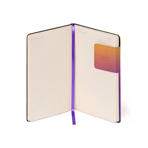 Legami - Cuaderno de Tapa Blanda Rayado - Vibras de Atardecer - Mi Cuaderno