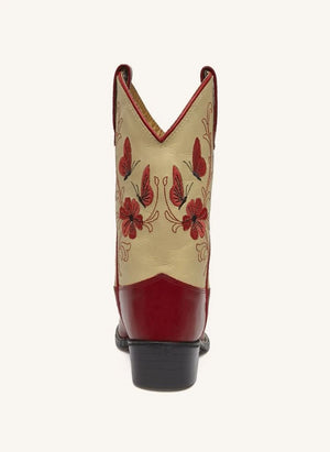 Bootstock - Botas vaqueras Bloom | Rojo