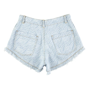 Sisters Department - Pantalones cortos de algodón | Azul denim