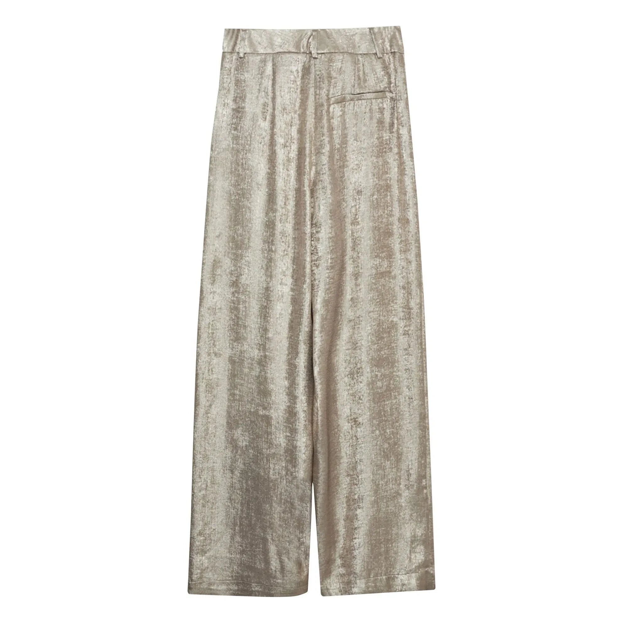 the new society - Pantalón Safran | Oro