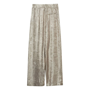 the new society - Pantalón Safran | Oro