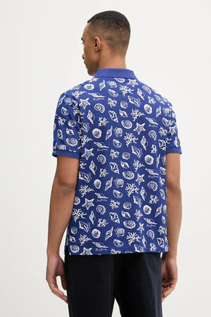 Camiseta de algodón para hombre con cuello de Gant
