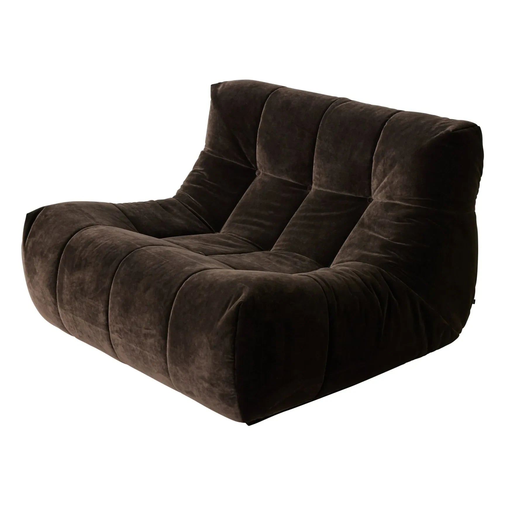 HKliving - Sofá chaiselongue | Marrón